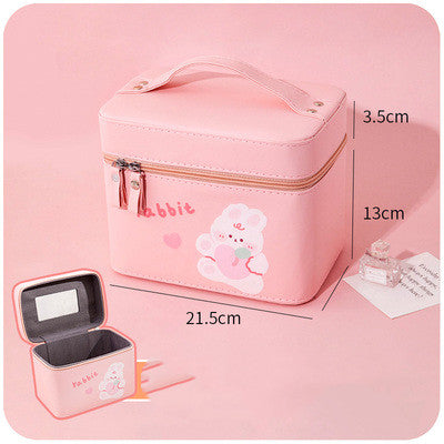 Embroidered Travel Makeup Case