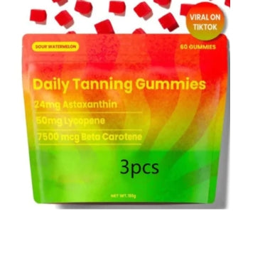 Gummies douces pour le bronzage (60 comprimés)