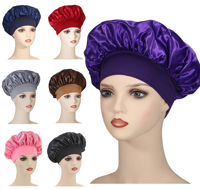Wide-Edge Shower Cap