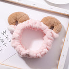 Plush Horn Skincare Headband