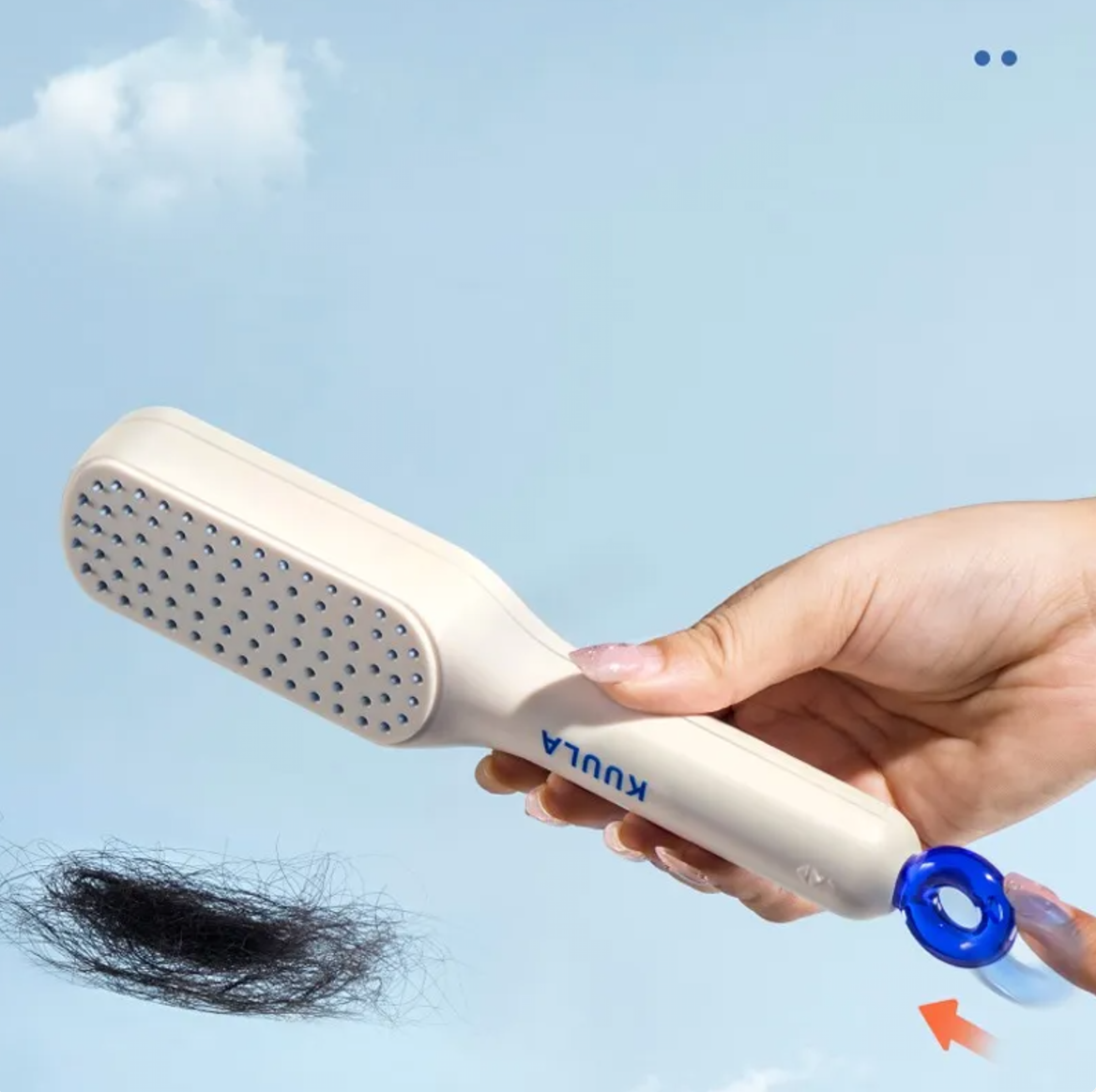 Retractable Travel Hair Brush