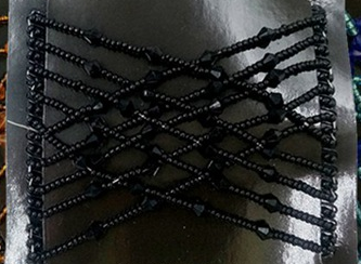 Beaded Hair Comb