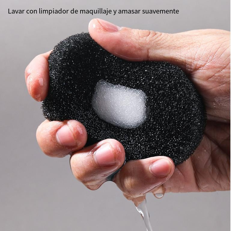 Makeup Brush Dry Cleaning Sponge and Scrubber Box