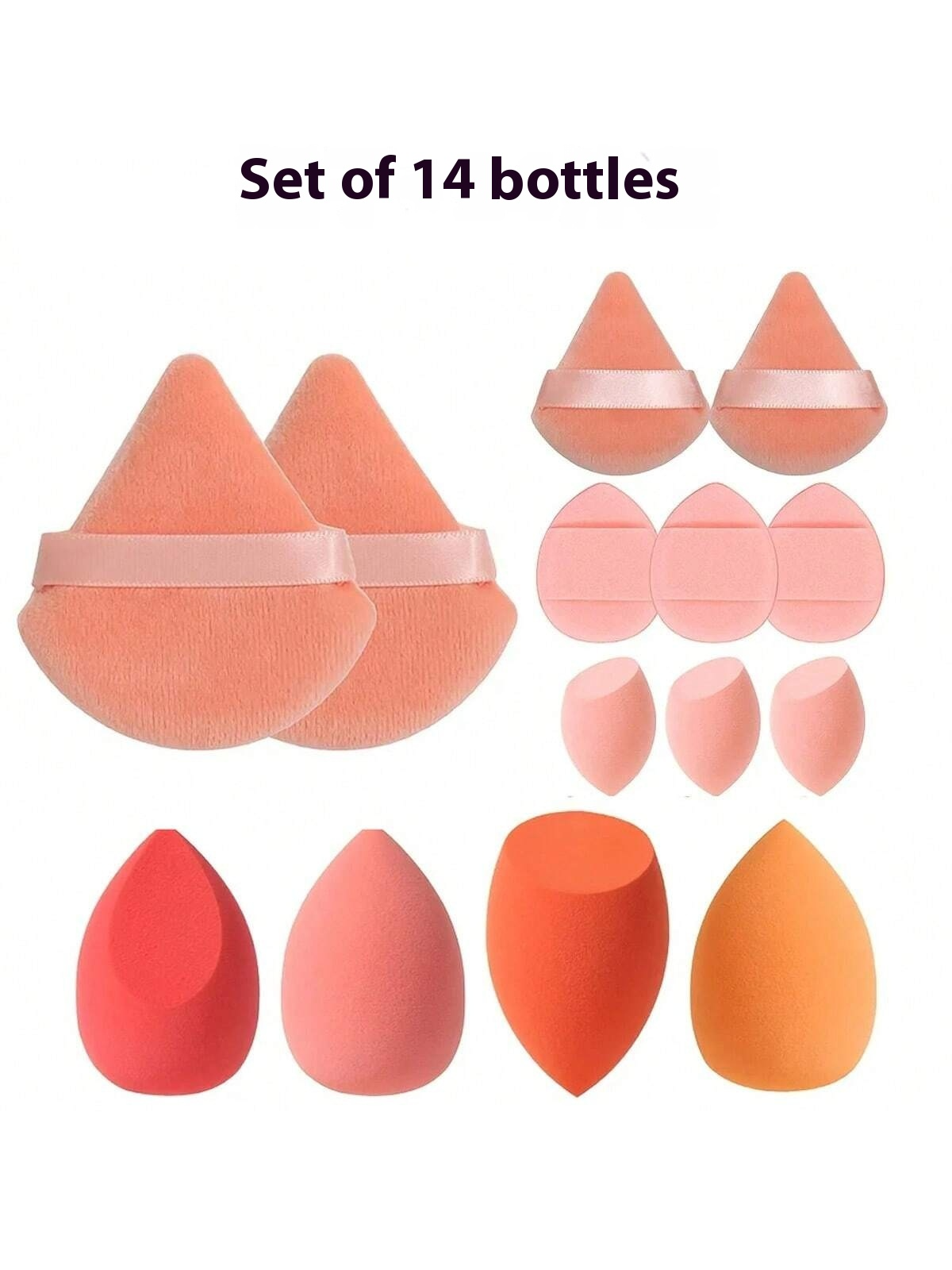 Triangle Makeup Powder Puff