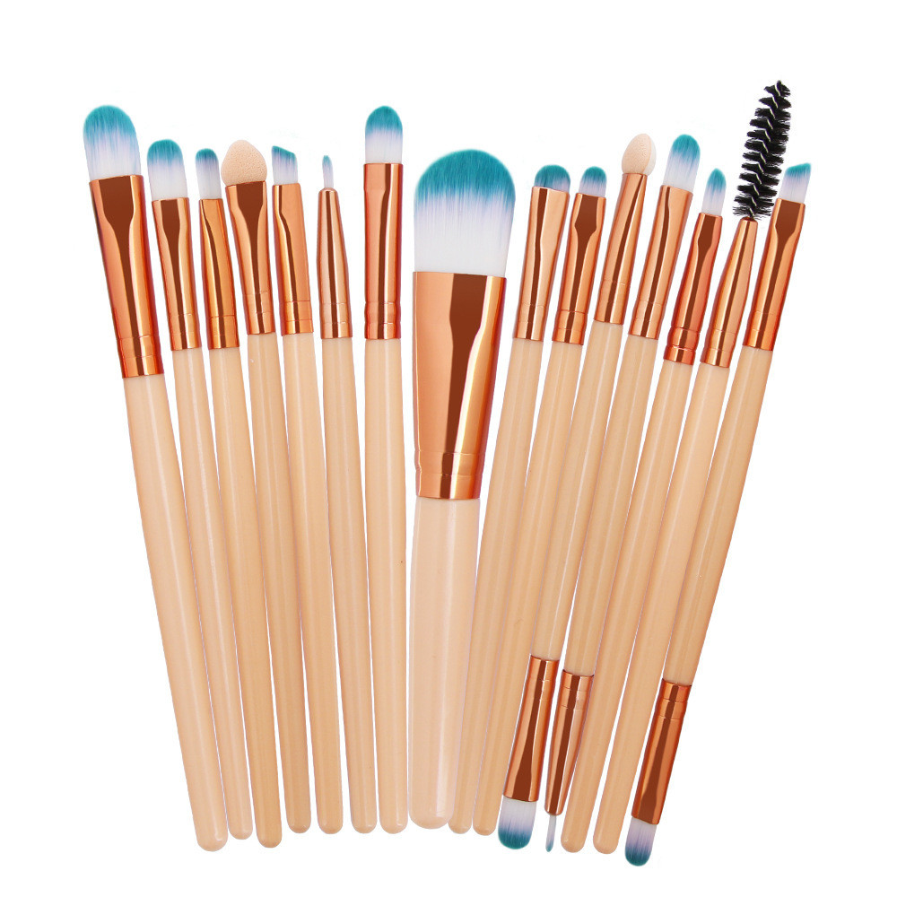 Makeup Brush Collection — 15 Pieces