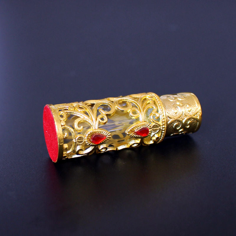 Gold-Finish Fragrance Bottle — 3 ml