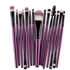 Makeup Brush Collection — 15 Pieces