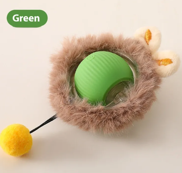 Balle Jouet pour Chat Auto-Roulante PurrPlay