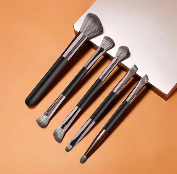 Pocket Makeup Brush & Mirror Set