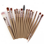 Makeup Brush Collection — 15 Pieces