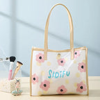 Translucent Waterproof Makeup Bag Toiletry Organizer