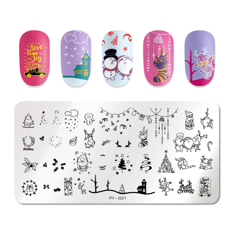 Nail Art Stamping Plate