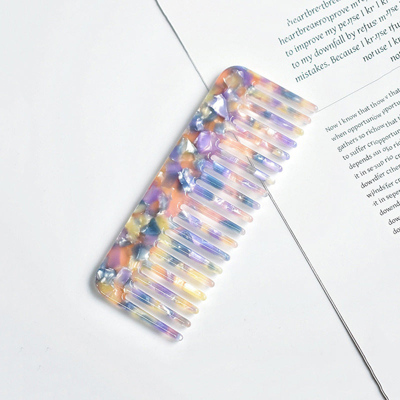 Marbled Acetate Pocket Comb