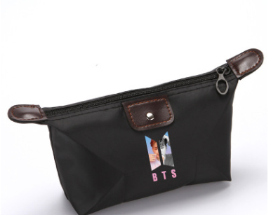 Colourful Zipped Makeup Pouch