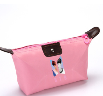 Colourful Zipped Makeup Pouch