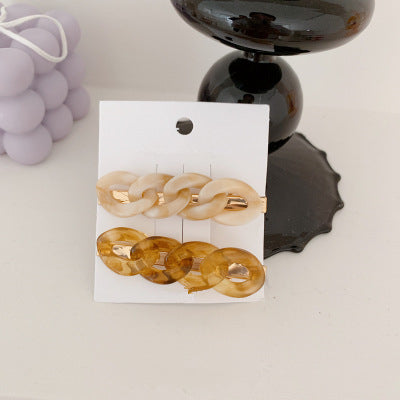 Pearl-Effect Hair Clip Collection