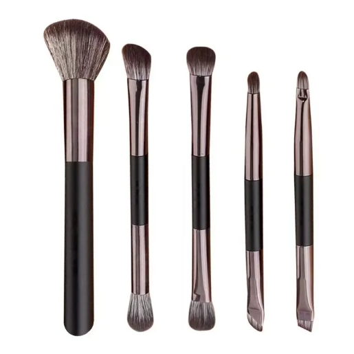 Pocket Makeup Brush & Mirror Set