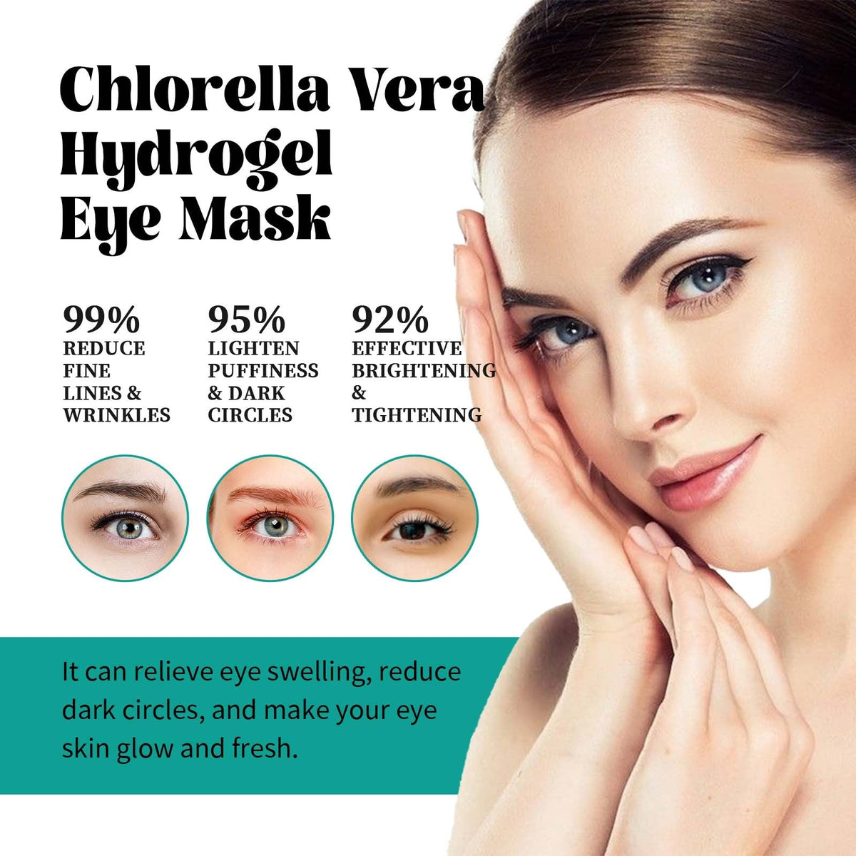 EELHOE Chlorella & Aloe Eye Patches