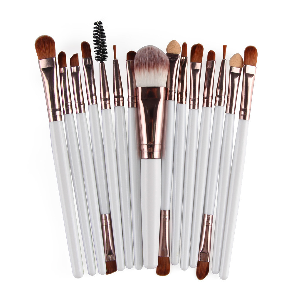 Makeup Brush Collection — 15 Pieces