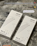 Press-Dispensing Scalp Comb