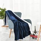 Sherpa Fleece Throw Blanket — 130 × 160 cm