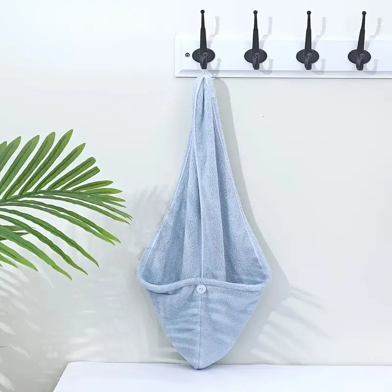 Microfiber Hair Towel Wrap for Curly Hair (1pc)