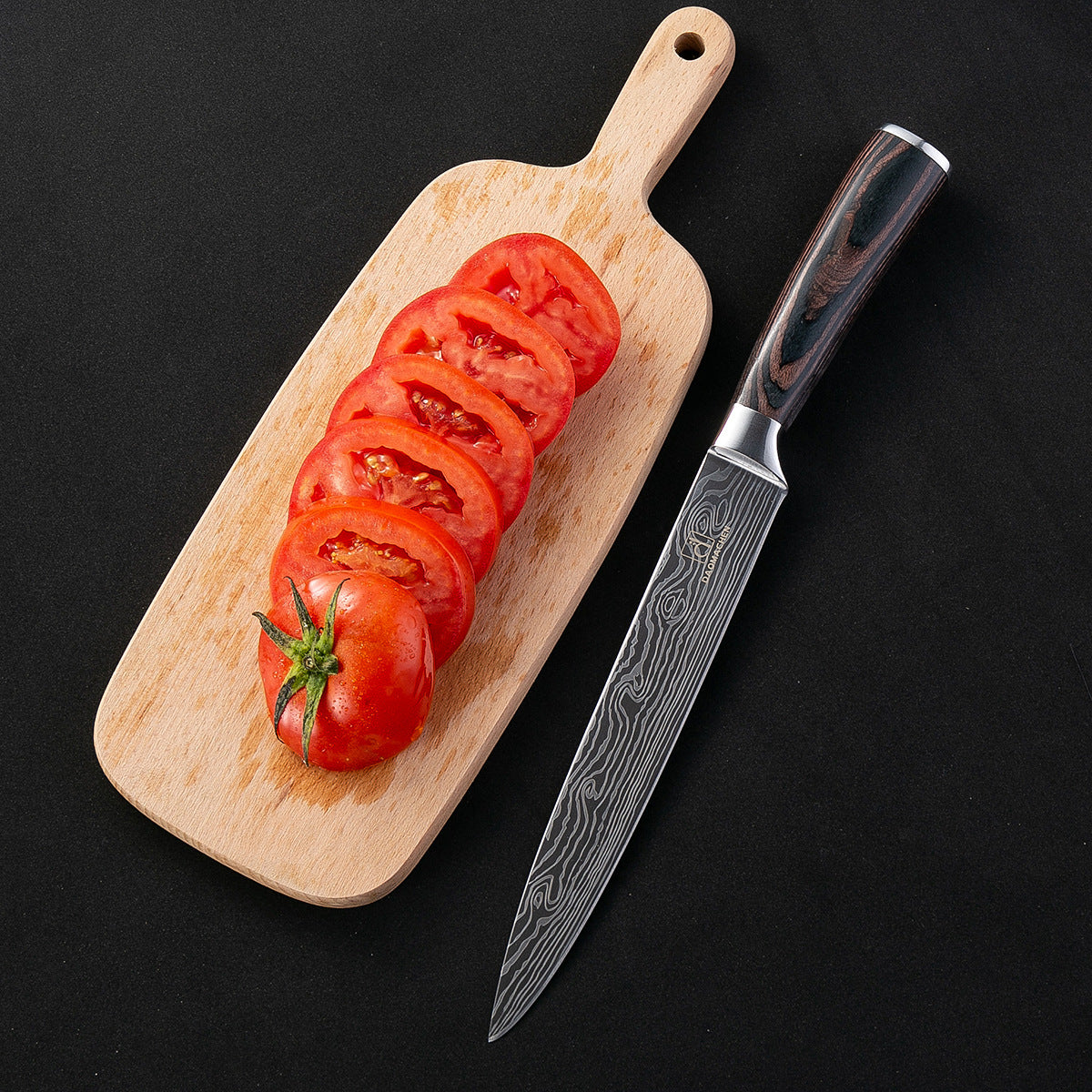 Ensemble de couteaux de cuisine style Damas
