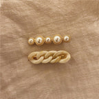 Pearl-Effect Hair Clip Collection