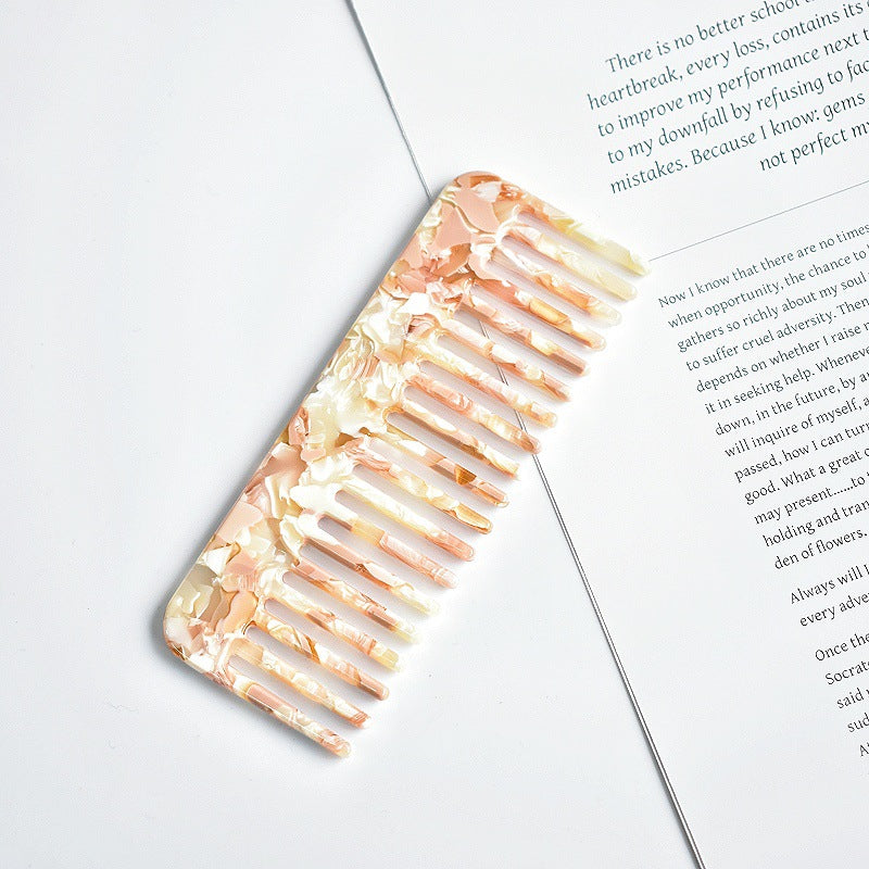 Marbled Acetate Pocket Comb