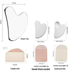 Heart-Shaped Stainless Steel Gua Sha