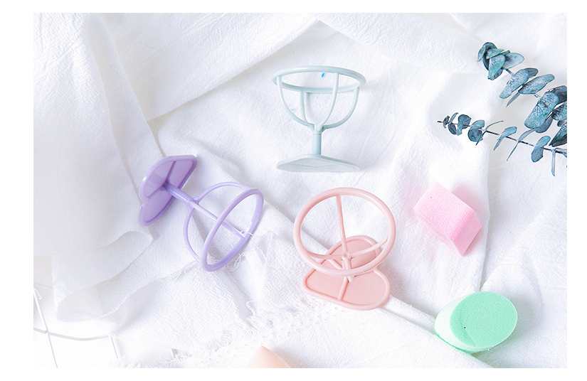 Makeup Sponge Organizer with Dustproof Holder