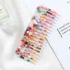 Marbled Acetate Pocket Comb