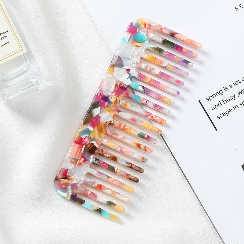 Marbled Acetate Pocket Comb