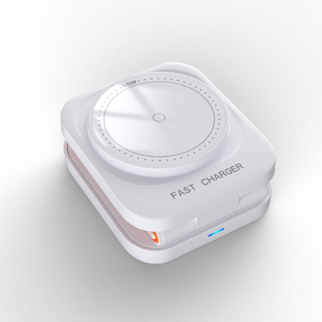 3-in-1折りたたみ式ワイヤレス充電器