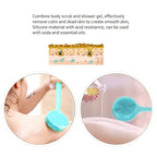 Long-Handle Silicone Body Brush