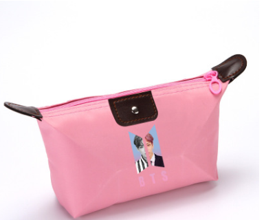 Colourful Zipped Makeup Pouch