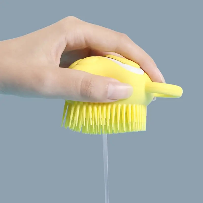 Cat Claw Shaped Silicone Bath Brush (1pc)