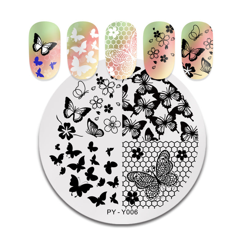 Nail Art Stamping Plate