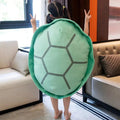 着用できるカメの甲羅枕