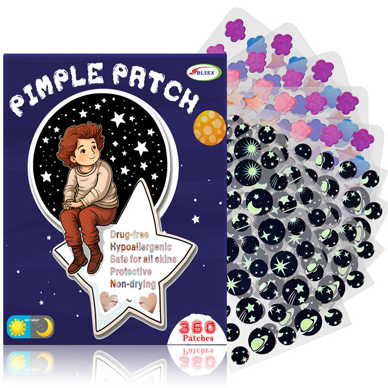 Star Hydrocolloid Pimple Patches — 360 Pack