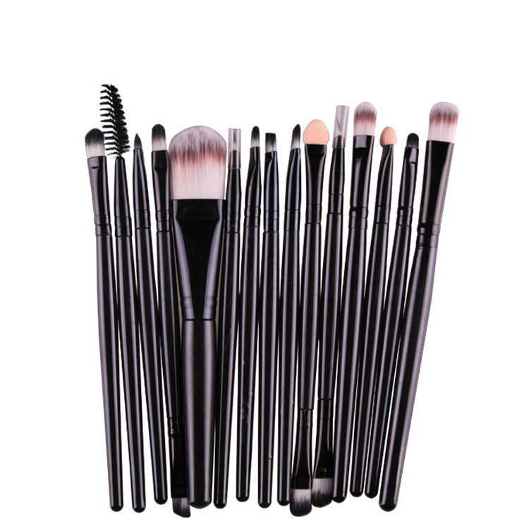 Makeup Brush Collection — 15 Pieces