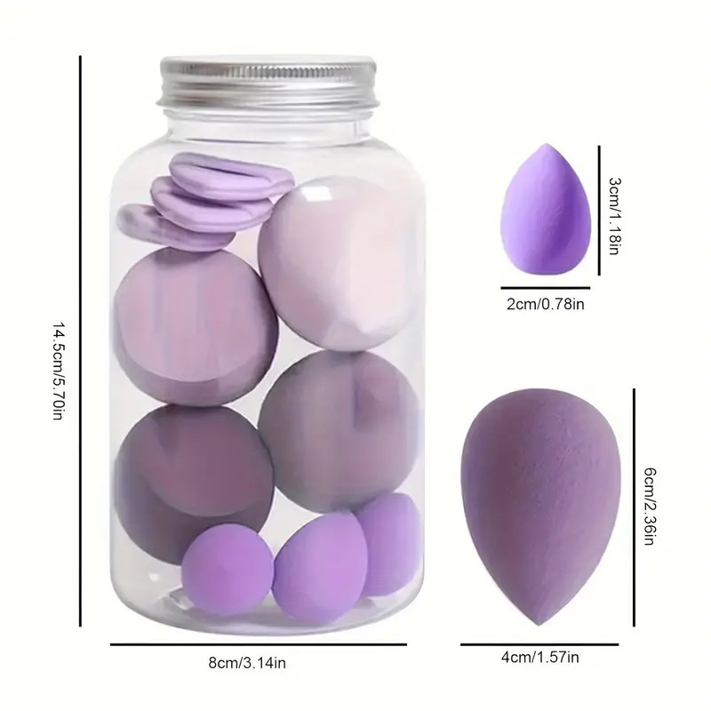 Triangle Makeup Powder Puff