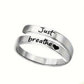 Bague Coeur Spirale Argentée