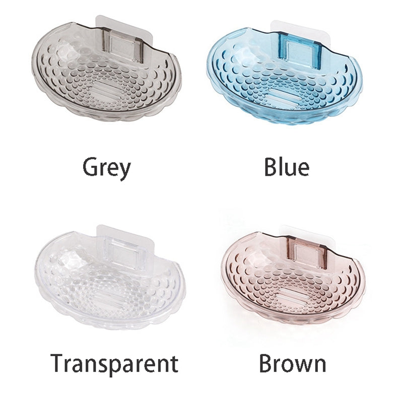 Shell-Shaped Draining Soap Dish