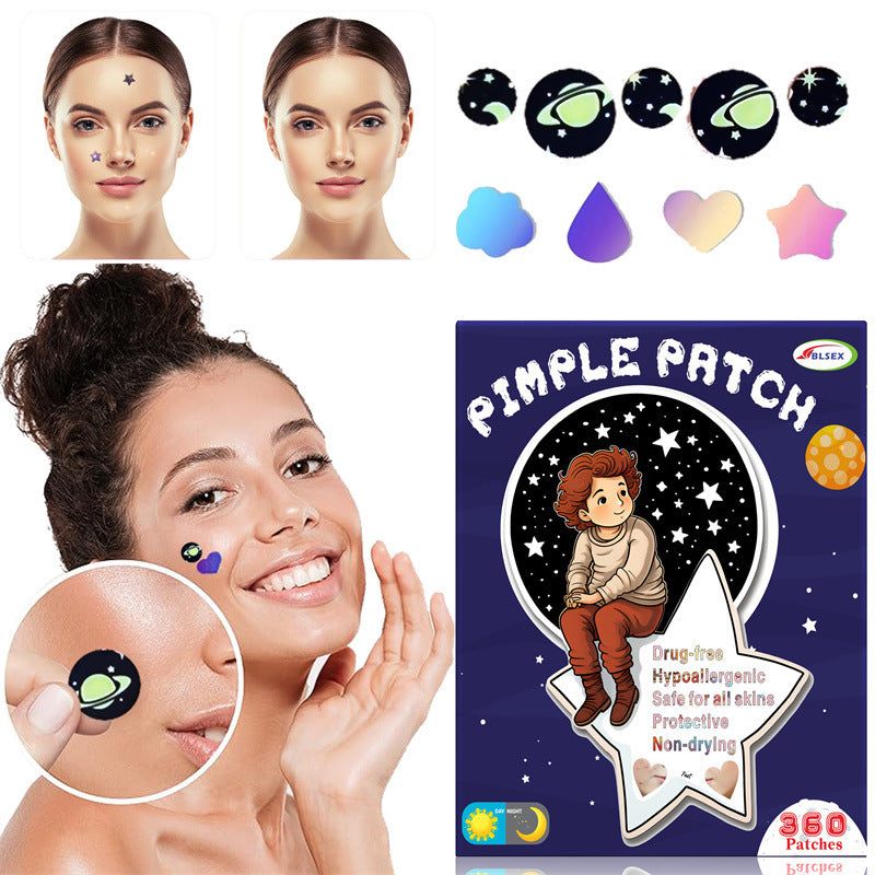 Star Hydrocolloid Pimple Patches — 360 Pack