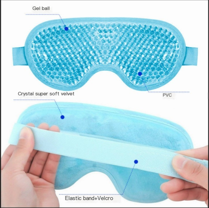 Reusable Cooling Gel Eye Mask