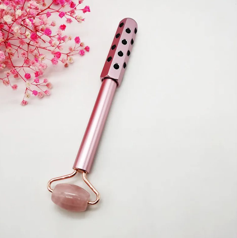 Rose Quartz Facial Massage Tools