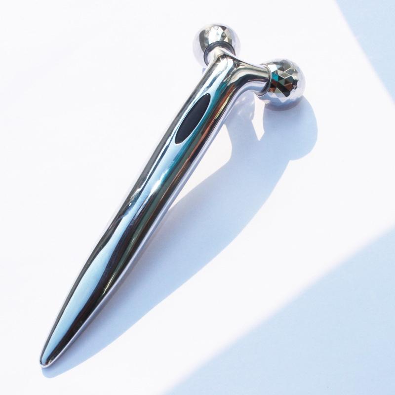 Mini Double-Roller Facial Massager