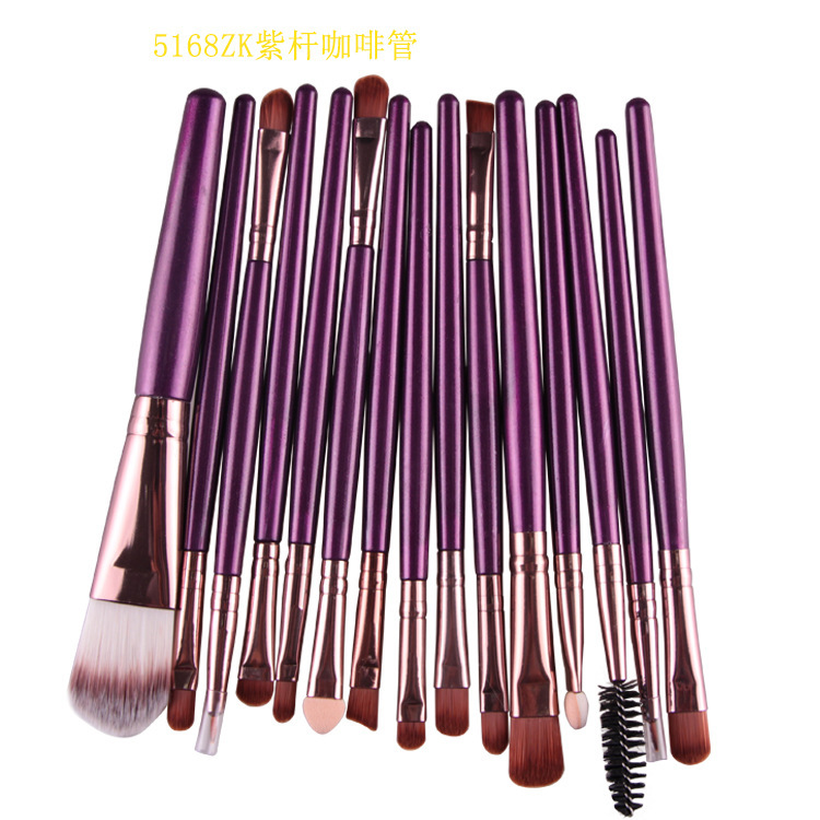 Makeup Brush Collection — 15 Pieces