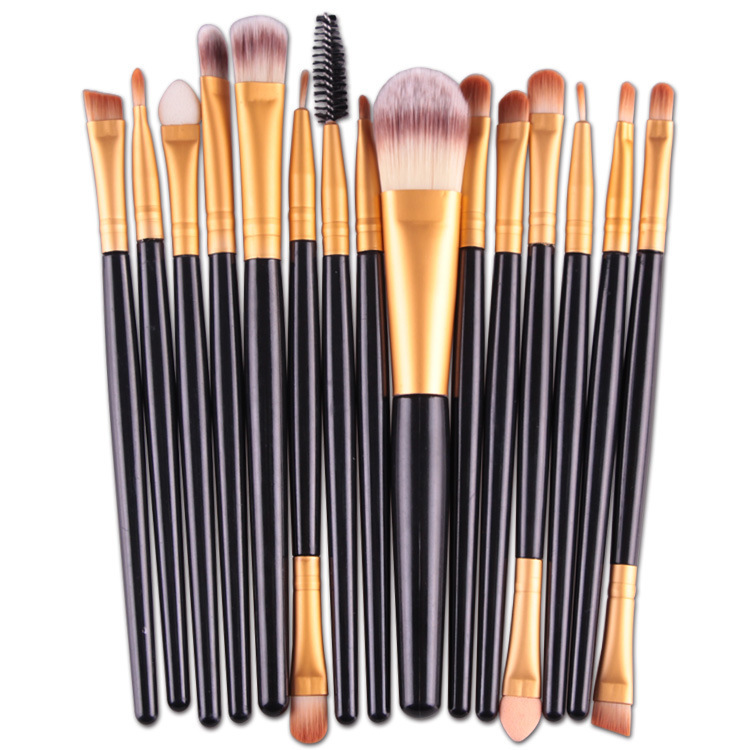 Makeup Brush Collection — 15 Pieces